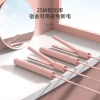 The new mini electric hair straightening and curling tool for women from cross-border e-commerce, featuring a straight hair clamp and a bangs curling iron, is compact details Picture